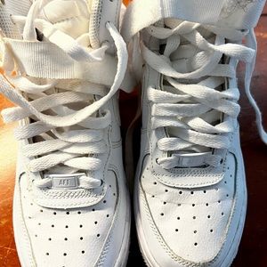 Nike Air High Top, worn only once and was too small and forgot to return.